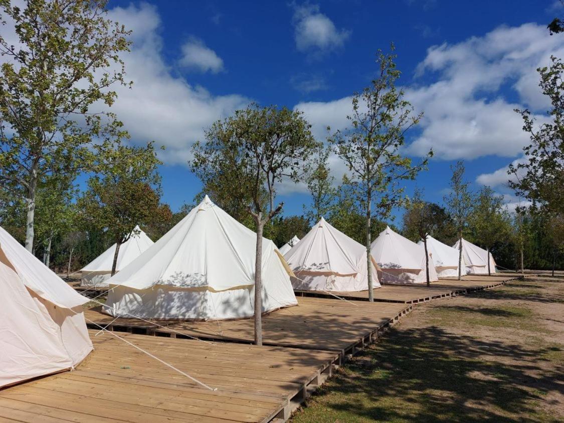 Bungalows Zaragoza Camping מראה חיצוני תמונה