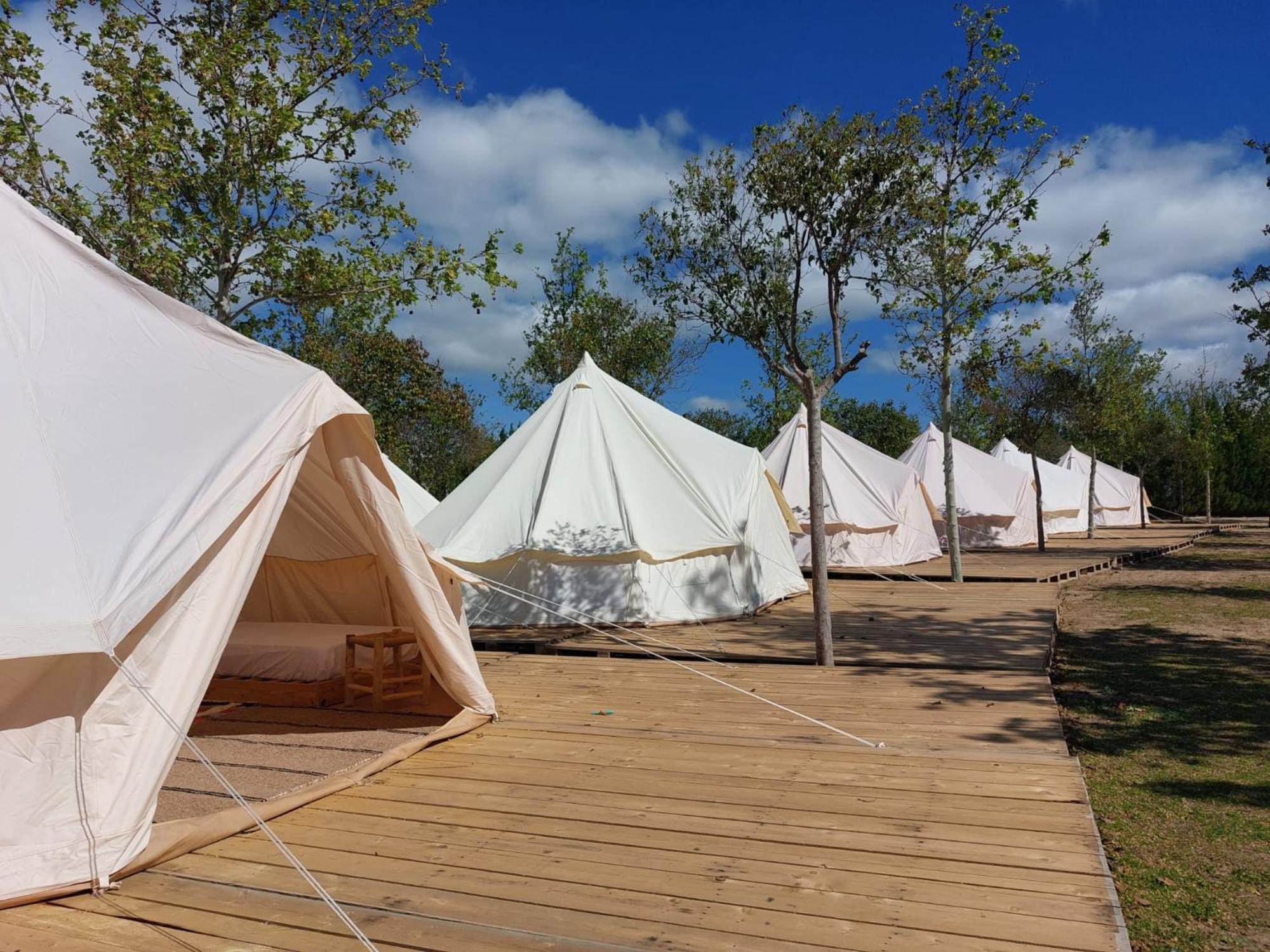 Bungalows Zaragoza Camping מראה חיצוני תמונה
